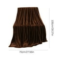 thumbnail image 3 of Moocorvic Super Soft Warm Solid Warm Micro Plush Fleece Blanket Throw Rug Sofa Bedding, 3 of 5