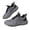 Grey, variant on Men's Performance Athletic Running Sneakers Lightweight Breathable Walking Shoes Enhanced Cushioning For All Day Comfort Versatile Wear Flexible Supportive