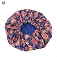 thumbnail image 1 of Bonnet de Maquillage à Imprimé Floral Africain pour Femmes, Double Couche, Grand Bande, 1 of 10