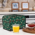 thumbnail image 6 of Lsque Green Background With Ho Print 2 Slice Toaster Cover , Kitchen Appliance Dustproof Protector , Toaster Protector Dustproof Kitchen Appliance Cover, 6 of 7
