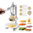 thumbnail image 1 of VEVOR Cortador de papas fritas comercial, picador de verduras con 3 cuchillas y 1 exprimidor, 1 of 9