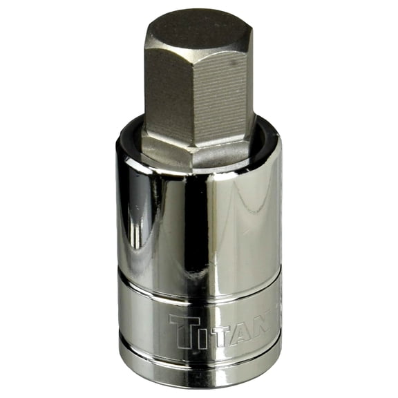 TITAN 1/2" DR. 16MM HEX BIT SOCKET