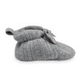 thumbnail image 2 of Carter's Girls' Cable Bootie Baby Shoes Grey 12-18 Months, 2 of 5