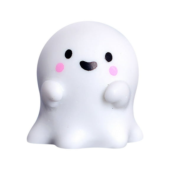 Halloween Decoration Outdoor, Mini Halloween Garden Figurines Cute Pumpkin Ghost Resin Miniature Model Witch Figurines Decorated Halloween Party DIY Decoration