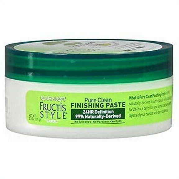 Garnier Fructis Style Pure Clean Finishing Paste, 2.0 Oz (Pack of 2)