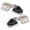 Mid bent half cover, variant on 2Pcs Kitchen Cupboard Glass Door Hinge Clip Wine Cabinet Doors Damping Hinge Hardware Smooth Motion Buffer Enduring