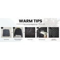 thumbnail image 5 of PUWEI Women's Casual Polka Dot Coats Lightweight High Neck Cropped Jacket with Pockets, 5 of 7
