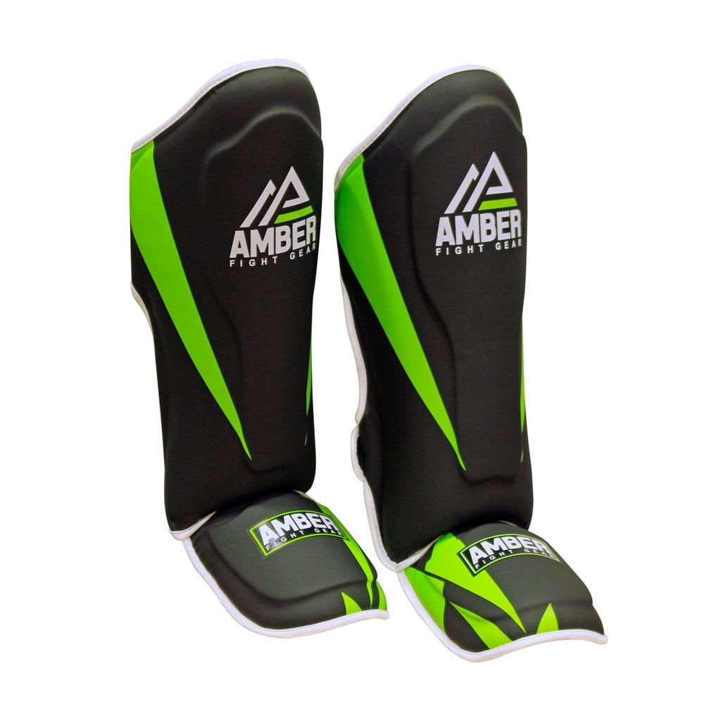 MMA pro-style muay thai kickboxing protective grappling shin guards