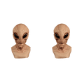 thumbnail image 1 of Máscara Alienígena Halloween Cabeza Completa Látex para (color Piel), 1 of 4
