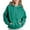 Mint Green, variant on hotojiny Fall Hoodies for Women Lightweight Long Sleeve Oversized Sweatshirt Loose Fit Solid Warm Tunic Tops with Pockets