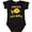 AB-Black, variant on Inktastic Auntie's Little Guppy Cute Yellow Fish Boys or Girls Baby Bodysuit