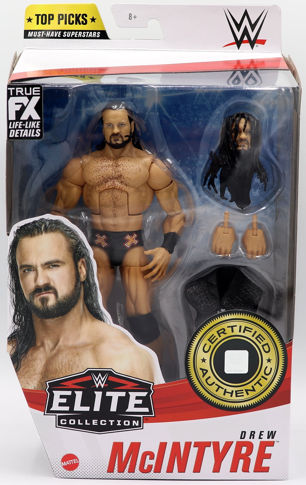 Drew Mcintyre Wwe Elite Top Picks 21 Walmart Com