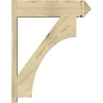 thumbnail image 3 of Ekena Millwork 8"W x 30"D x 38"H Westlake Rough Sawn Arts and Crafts Outlooker, Douglas Fir, 3 of 4