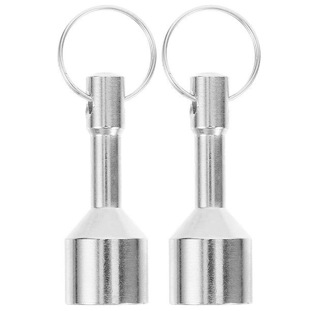 Probador de oro, llavero de prueba de plata, probador de oro para joyería, probador de plata, imán de bolsillo, 2 uds.