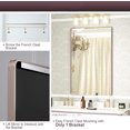 thumbnail image 5 of Depuley 30" x40" Purple Gold Modern Wall Mirror,Rectangular Vanity Makeup Mirror for Bathroom and Bedroom,Multiple Sizes, 5 of 7