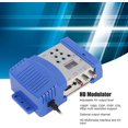 thumbnail image 4 of FYBTOHD Modulator Digital RF Modulator PAL NTSC Format Drive Free, HDMI to RF Modulator AV to RF Converter for Home TV 90-240V, 1080P HDMI AV to RF HD Modulator Plug and Play (US Plug)-0630, 4 of 5