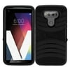 For LG V20 Hard Gel Rubber KICKSTAND Case Phone Cover Accessory +Screen Guard