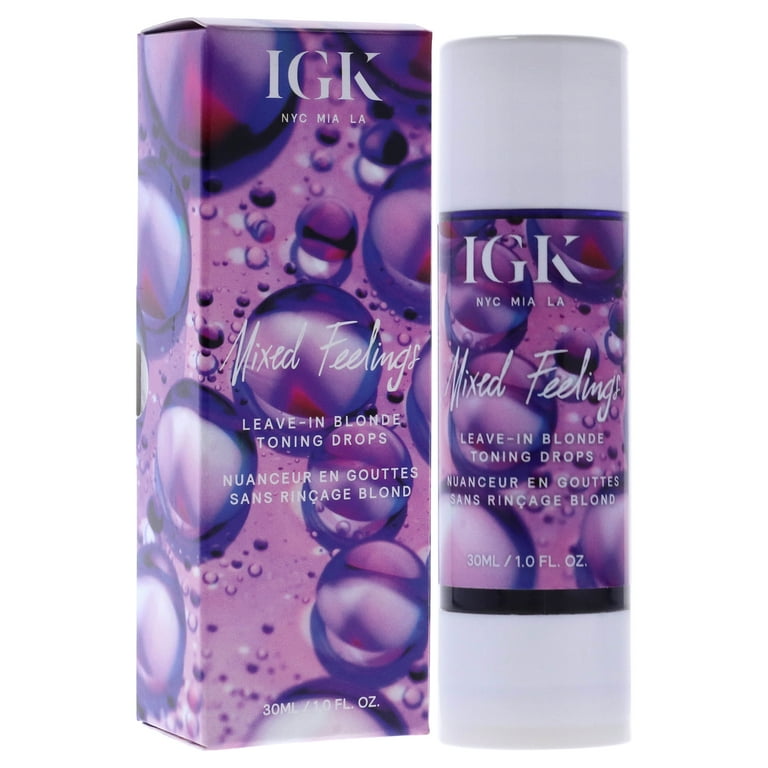 IGK Mixed Feelings Blonde Toning Drops 1oz IGK Mixed Feelings Blonde Toning Drops 1oz