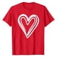thumbnail image 4 of TaTaai Casual Women's Valentine Heart Print Short-Sleeve T-Shirt, Valentine's Day Daily Party Top, Round Neck Summer Tee Gift, 4 of 5