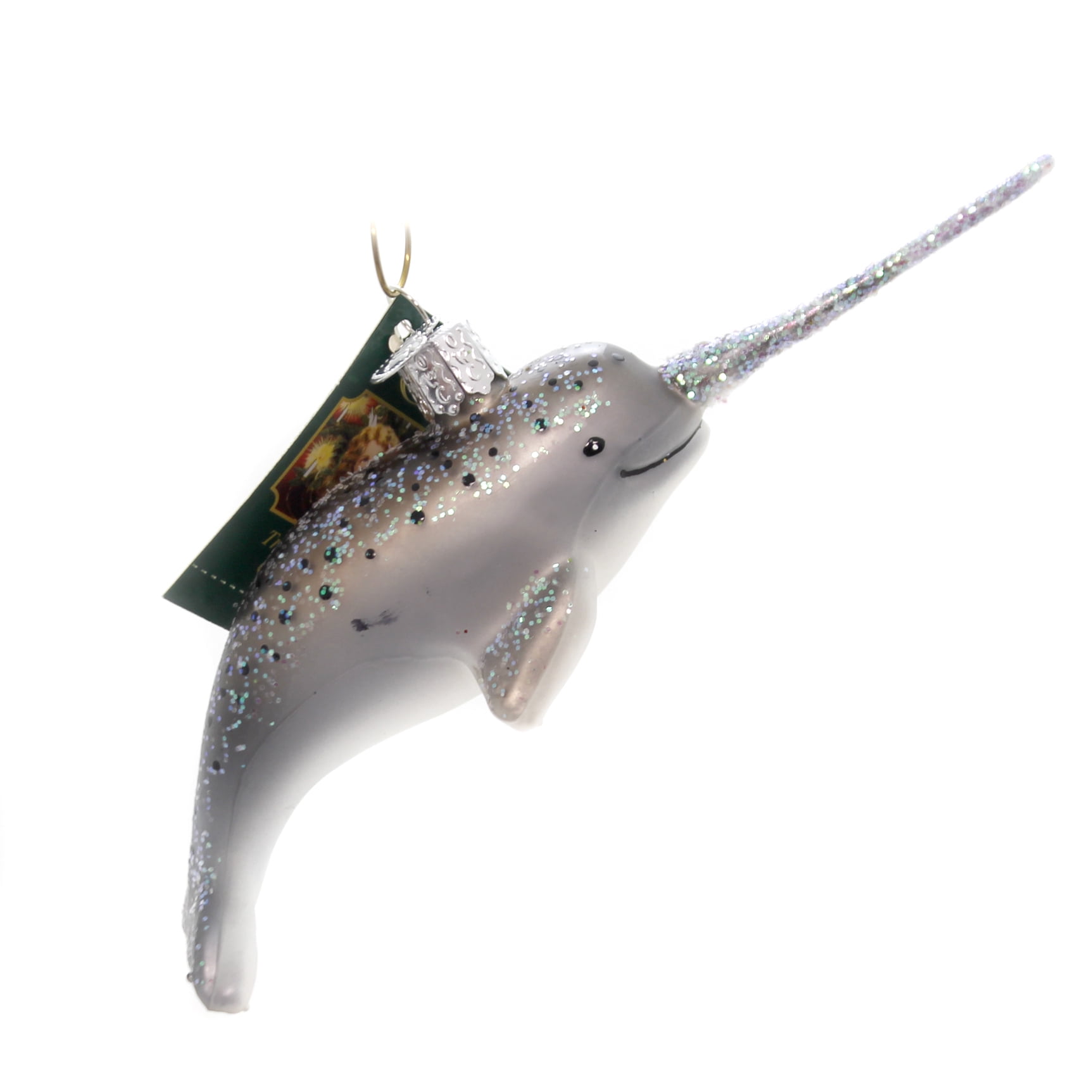 Narwhal Christmas Ornament 