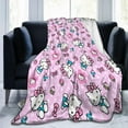 thumbnail image 6 of Hello Kitty Blanket Kawaii Cat Throw Blanket for Girls Kids, Super Soft Fleece Warm Cozy Plush Gifts Blankets for Sofa Bed, 6 of 6