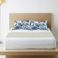thumbnail image 6 of Satin Pillowcase Soft and Smooth Pillow Case for Hair and Skin Blue Flowers and Birds, 6 of 7
