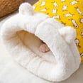 thumbnail image 7 of Semi-Enclosed Pet Sleeping Bag Bed for Cat Puppy, Non-Slip Bottom Warm Cute Pet Bed Blanket, Indoor Soft Plush Cozy Pet Nest, All Season Washable Easy Cleaning, 7 of 7