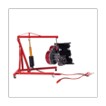 thumbnail image 3 of RC Car 1/8 1/10 Simulation Garage Decoration Mini Engine Hanger Electric for TRX4 SCX10,Black, 3 of 9