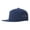 Navy, variant on Men Flat Brim Adjustable Performance Hat Snapback Perforated Baseball Cap, Grey, One Size