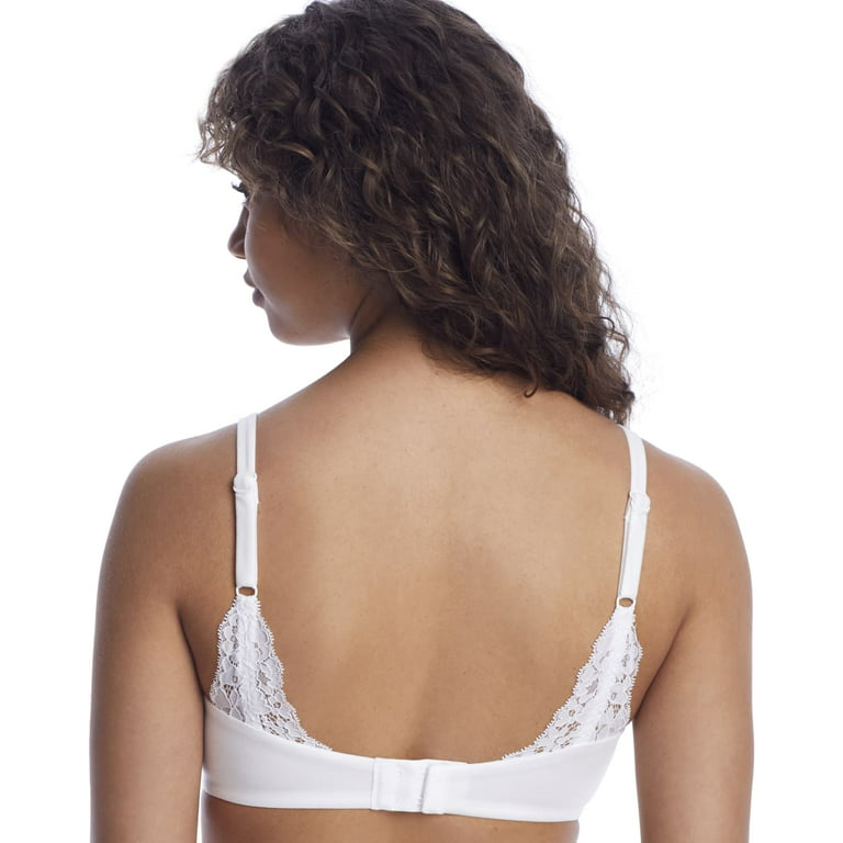 REVEAL Pearl White The Perfect Support Underwire Bra, US 34DDD, UK