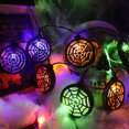 thumbnail image 3 of Luces De Cadena De Calavera De Halloween, Luces De Cadena De Calavera LED Decorativas Impermeables IP65 Encantadoras Para Festival Para Patio, 3 of 7