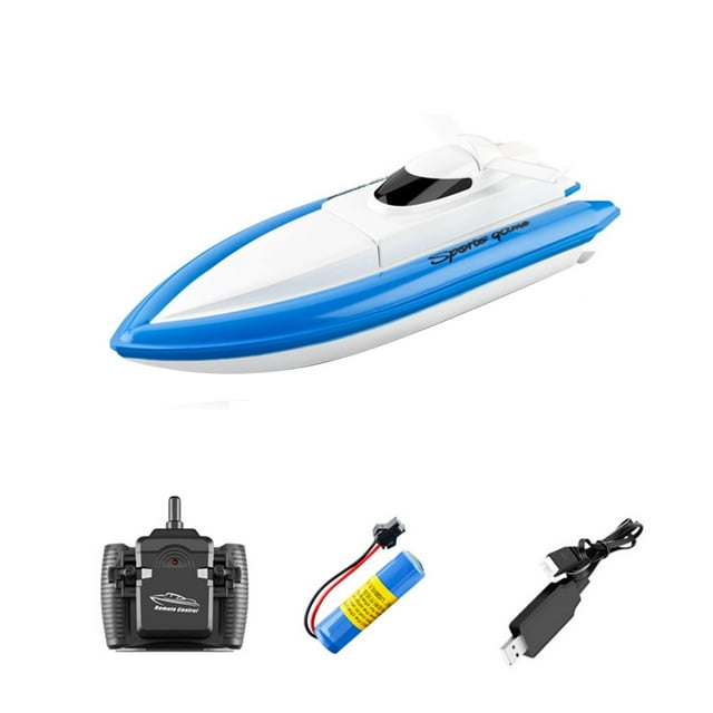 HUASHENG Bateaux RC 2.4 GHz pour Enfants et Adultes 20km/h Vitesse Structure Durable Innovante