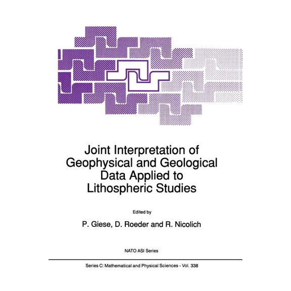 NATO Science Series C: Joint Interpretation of Geophysical and Geological Data Applied to Lithospheric Studies, Book 338, (Paperback)