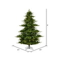 thumbnail image 3 of Vickerman 9' x 81" Sherwood Fir Artificial Christmas Tree with Warm White  LED Lights, 3 of 5