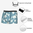 thumbnail image 5 of Kdxio Men's Boxer Briefs with Lilies Flowers Print - Comfortable and Breathable Underwear for Everyday Wear, 5 of 7