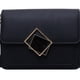 thumbnail image 2 of Bolso bandolera para mujer Bolso cuadrado negro Bolso hobo de moda Bolso para teléfono (Negro), 2 of 6