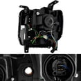 thumbnail image 2 of AKKON - For 14-17 GMC Sierra 1500/2500HD/3500HD BLACK C-Shape LED DRL Projector Headlights Pair, 2 of 7