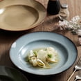 thumbnail image 5 of 10 Inches Household Dinner Plate Ceramic Upscale Hotel Restaurant Commercial Salad Plate Serving Dishes, 5 of 5