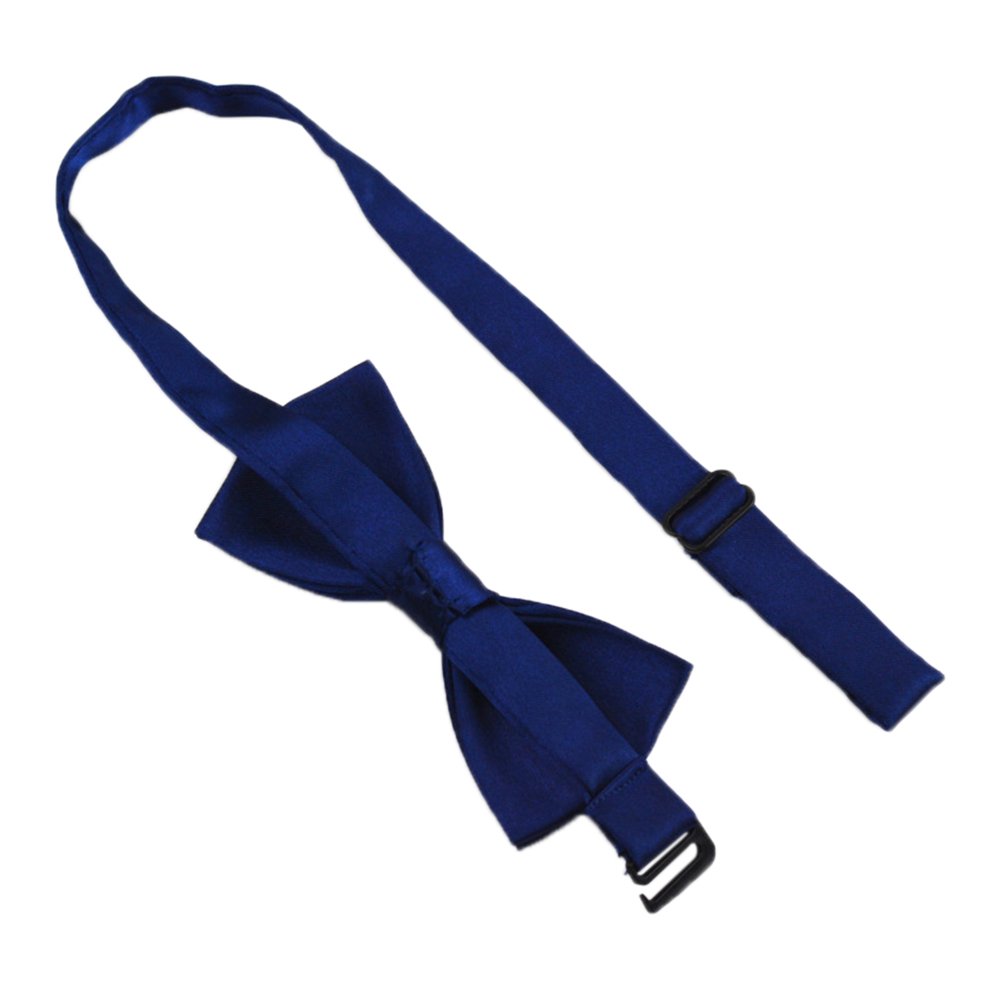 Nœud Papillon Pré-noué Réglable Pour Garçon - Satin Uni - Pour Mariage Ou Fête - Neuf Sans étiquettes - Fabriqué En Chine