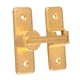 thumbnail image 2 of Pestillo de puerta de granero, pestillo de puerta, cerradura de seguridad para el hogar, pestillo de puerta interior para hotel Oro de 180 grados., 2 of 9