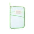 thumbnail image 2 of Mesh Zipper File Bag with Handle, Nylon Document Organizer with Inner Dividers for School and Office, Green, 2 of 5