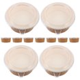 thumbnail image 3 of Voiceine 20Pcs Kraft Paper Bowls with Lids Fruit Salad Bowls Round Packaging Containers Meal Prep Bowls ( 26oz ), 3 of 11