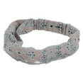 thumbnail image 5 of Unique Bargains 1 Pc Headband Fireworks Thin Lace Wide Hairband for Women Gray, Pink, 5 of 5
