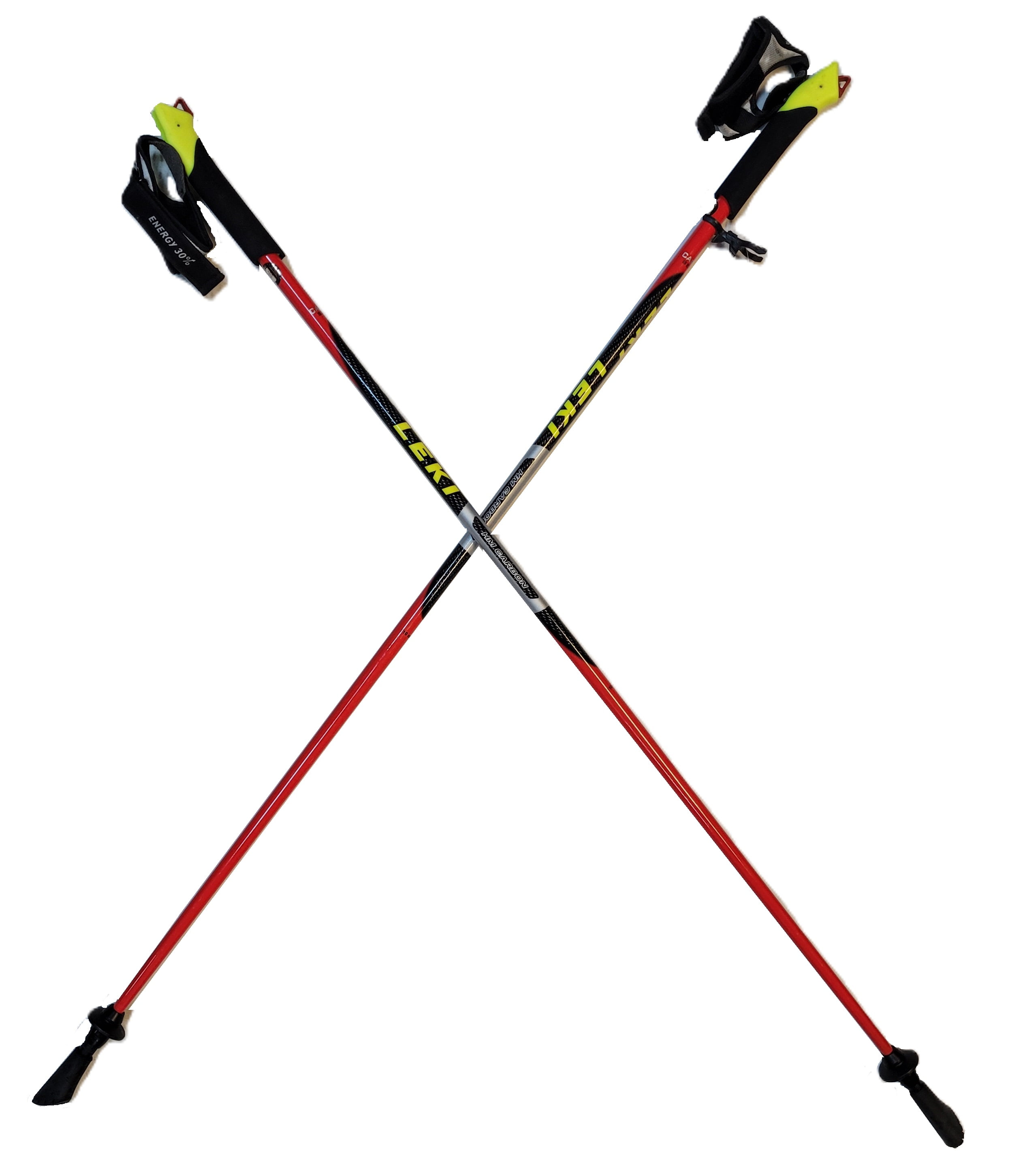 LEKI BLACK HAWK VARIO 100‐125cm LEKI Micro Vario Carbon Trekking Pole