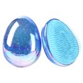 thumbnail image 1 of Detangler Comb Portable Egg Shape Detangling Hair Brush Massage Hair Comb, 1 of 8