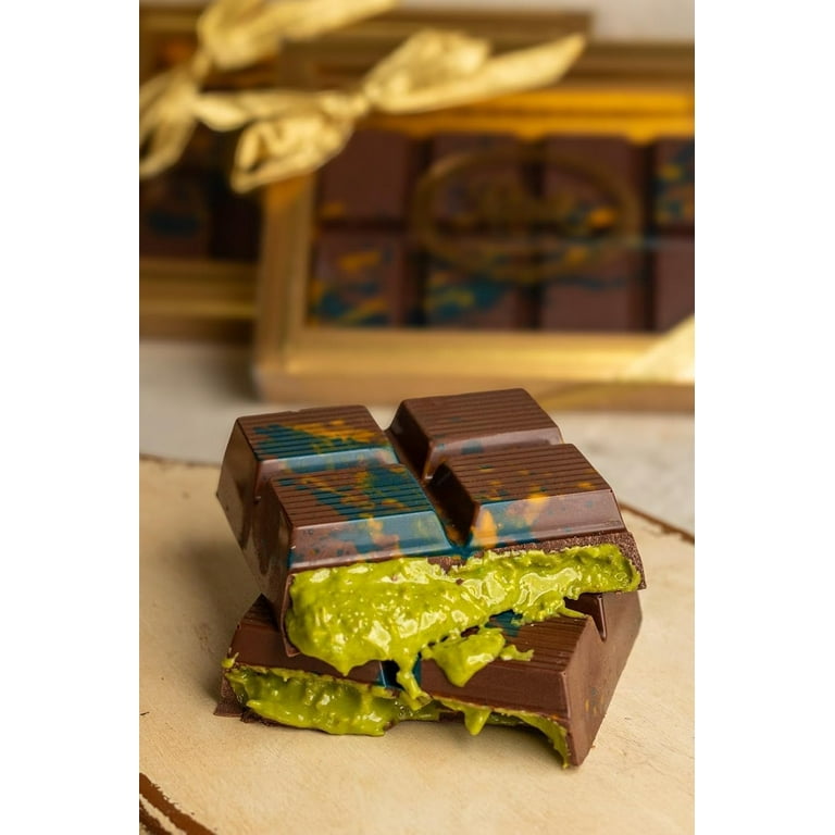 Amazon.com : Dubai Chocolate Bar with Pistachio – 21 oz