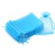 thumbnail image 1 of Bolsas de regalo de organza Bezall de 15 x 20 cm, 100 unidades, color azul lago, 1 of 7