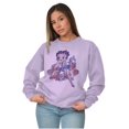 thumbnail image 5 of Betty Boop Cartoon Hottie Tattoo Women Crewneck Sweatshirt Brisco Brands 3X, 5 of 6