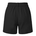 thumbnail image 3 of Short Quarry para Dama, Lino Negro Talla G, 3 of 4