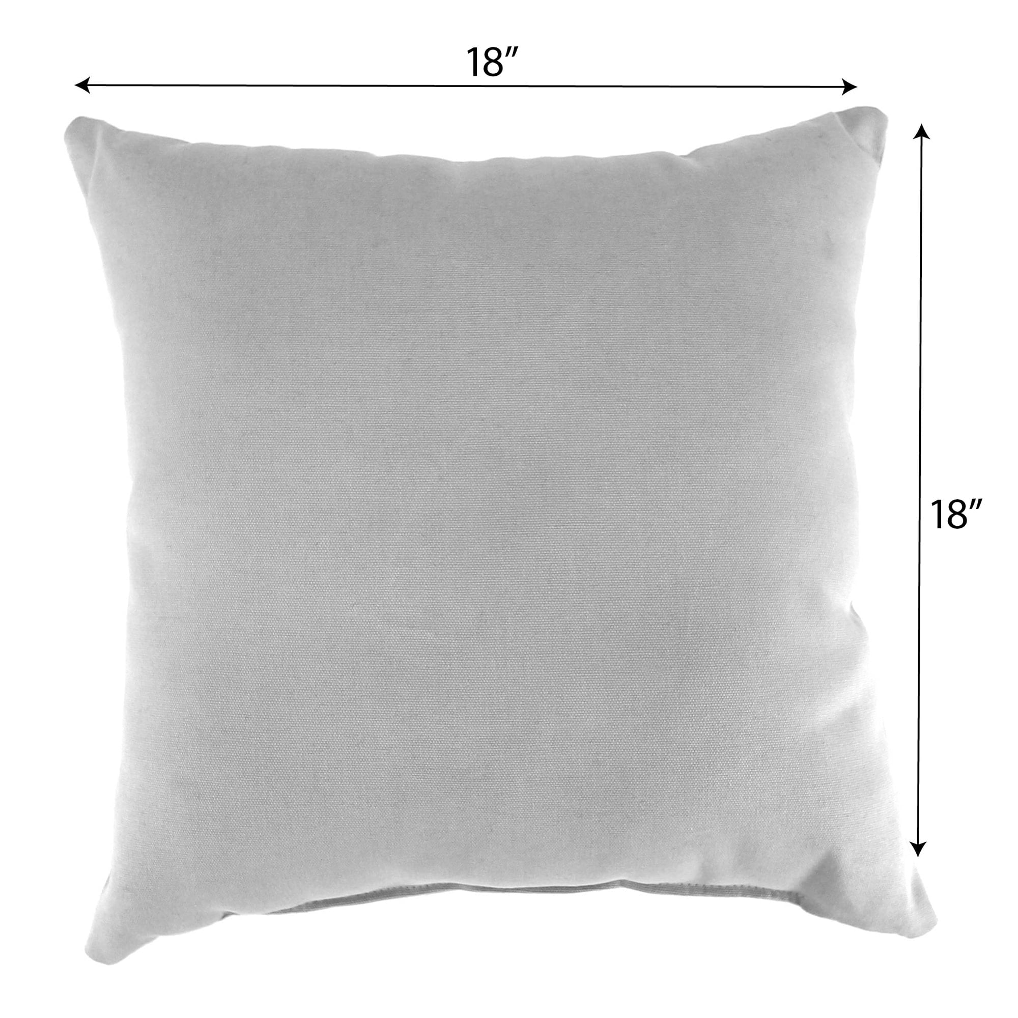 Jordan Manufacturing 18" x 18" Tan Seashell Nautical Square Reversible Decorative Throw Pillow with Bead Accent